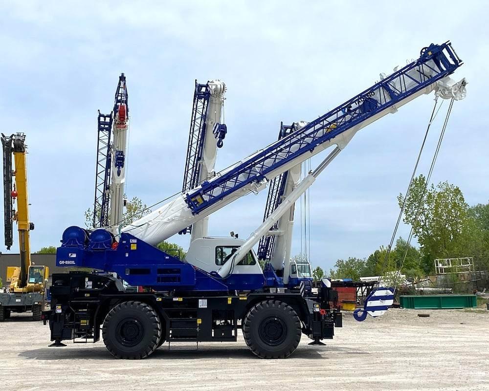 Tadano GR-550XL Žeriavy pre ťažký terén
