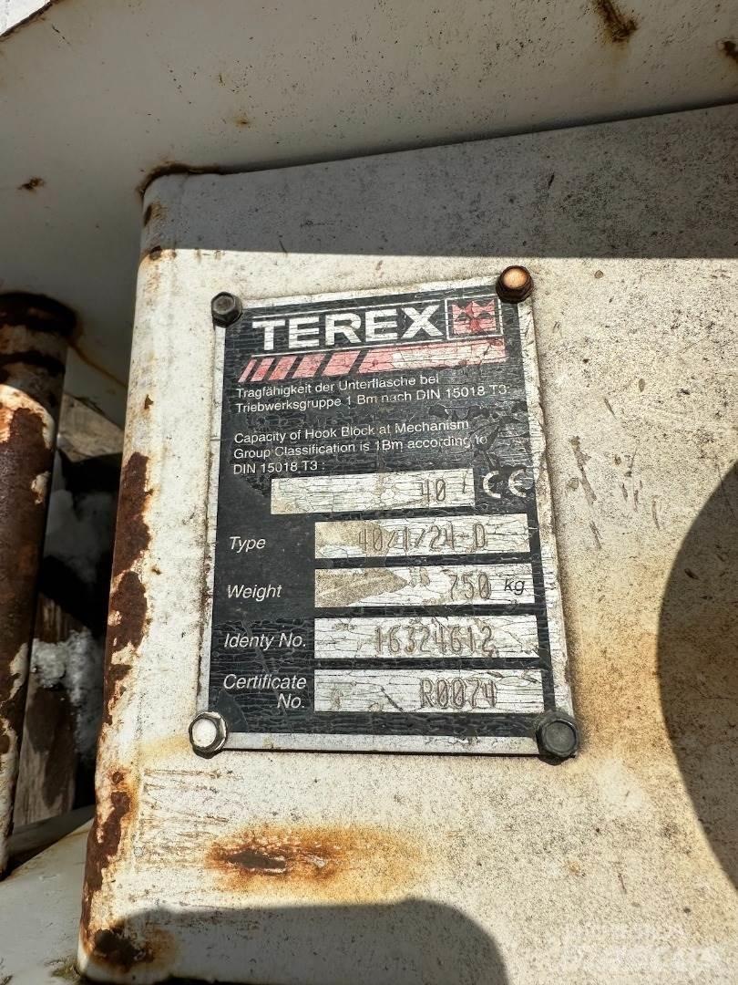 Terex 16324612 Diely a zariadenia žeriavov