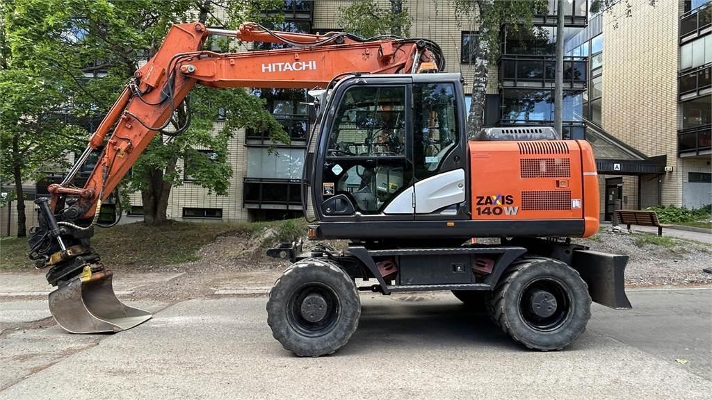 Hitachi ZX140W-5B Kolesové rýpadlá