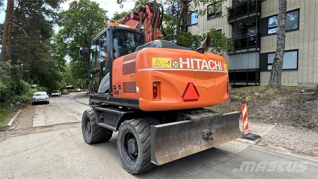 Hitachi ZX140W-5B Kolesové rýpadlá