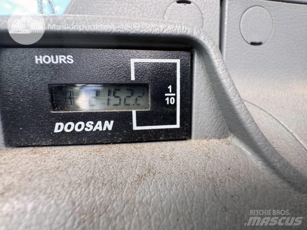 Doosan DX 160 W Kolesové rýpadlá