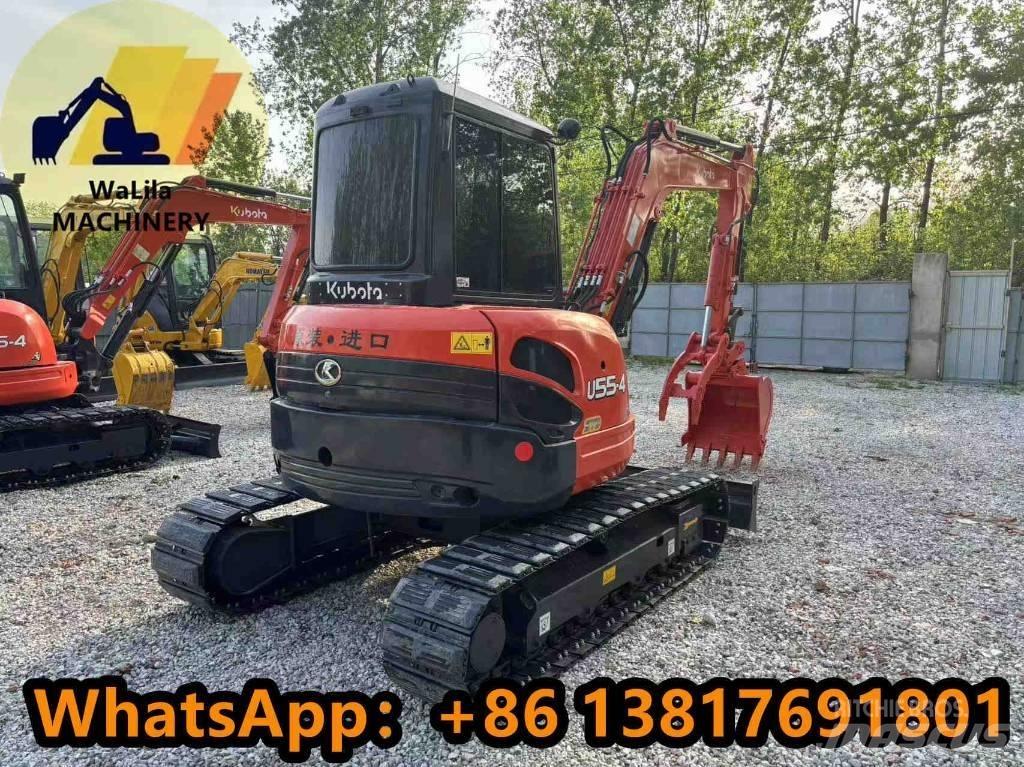 Kubota U 55-4 Mini rýpadlá < 7t