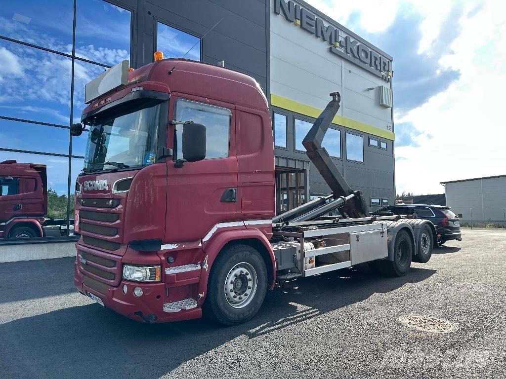 Scania R450 6x2*4 Hákový nosič kontajnerov