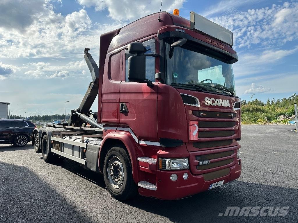 Scania R450 6x2*4 Hákový nosič kontajnerov