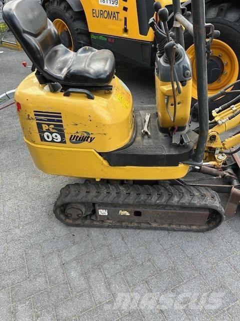Komatsu PC09-1 Mini rýpadlá < 7t