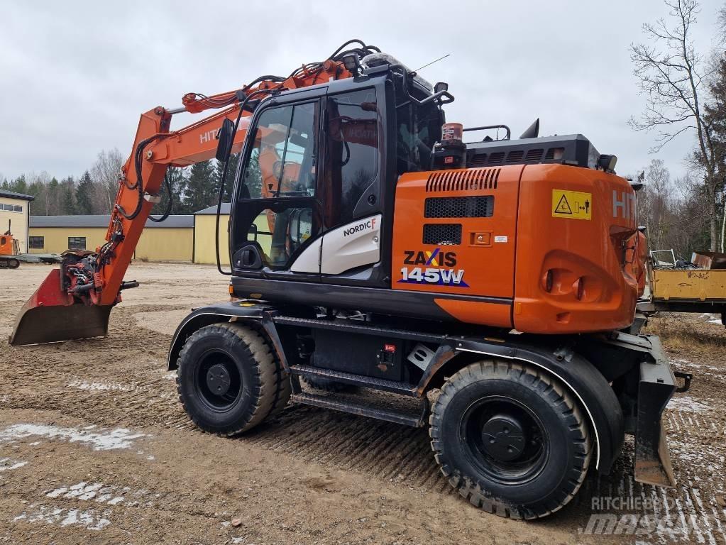 Hitachi ZX 145 W-6 Kolesové rýpadlá