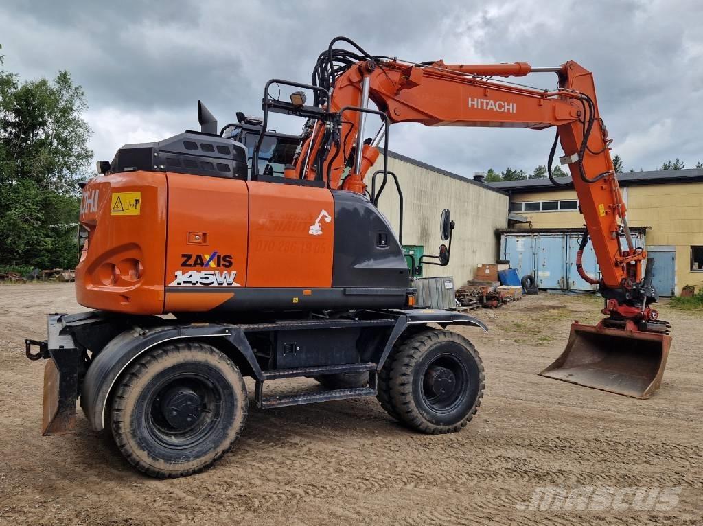 Hitachi ZX 145 W-6 Kolesové rýpadlá
