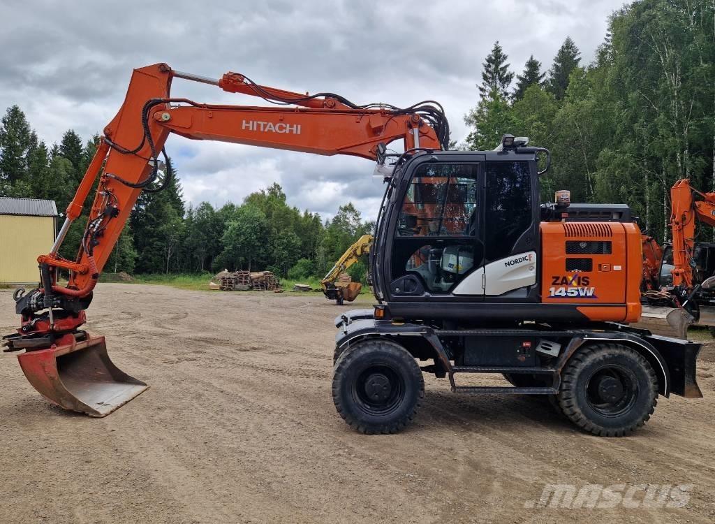 Hitachi ZX 145 W-6 Kolesové rýpadlá