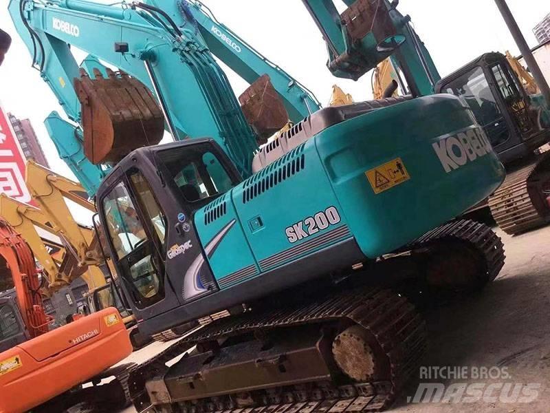 Kobelco SK 200 Pásové rýpadlá