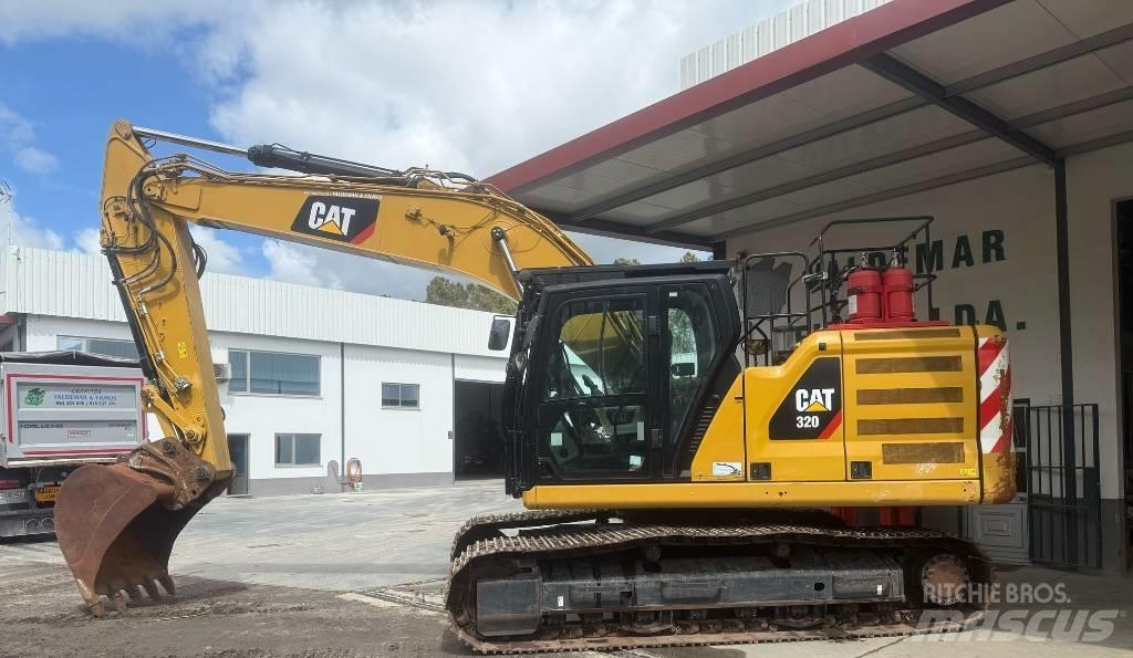 CAT 320 Pásové rýpadlá