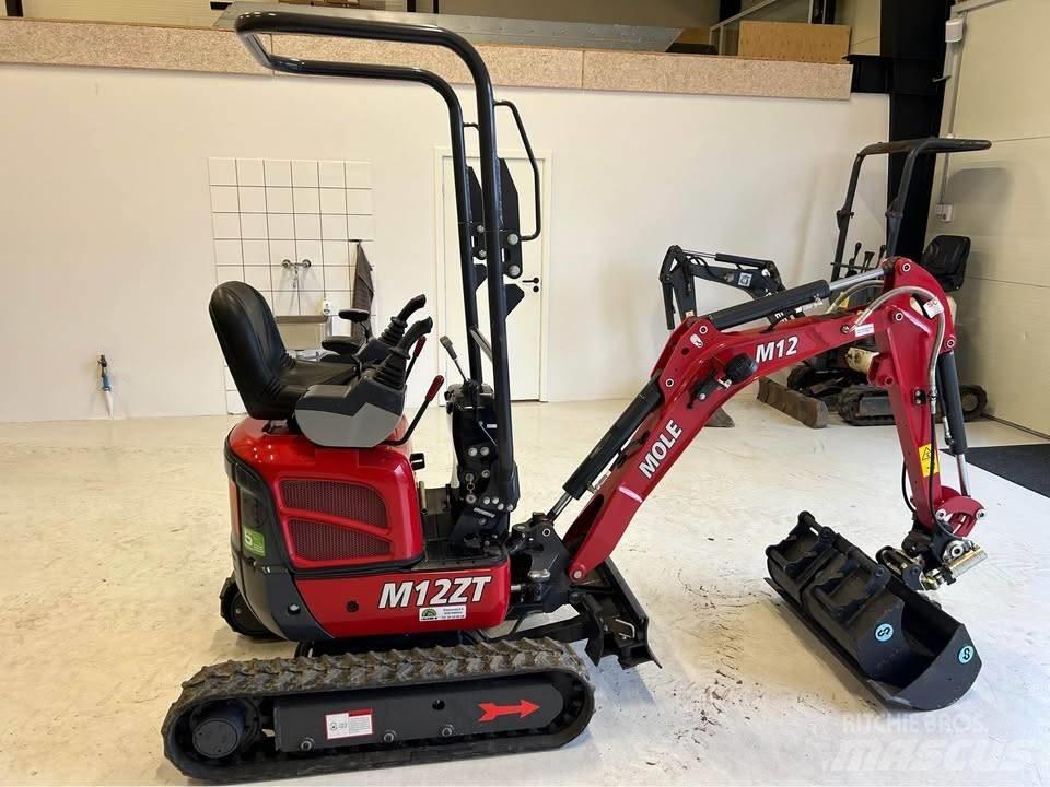 Mole M12 Mini rýpadlá < 7t