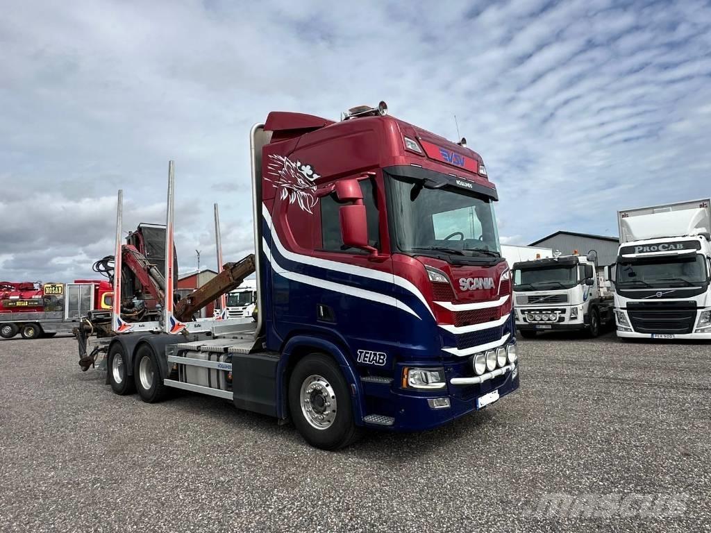 Scania R650B 6X4 NB Nákladné vozidlá na prepravu dreva
