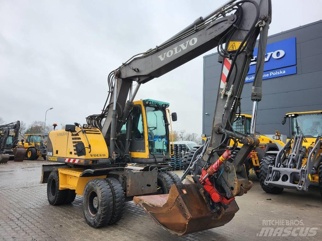 Volvo EW160B Kolesové rýpadlá