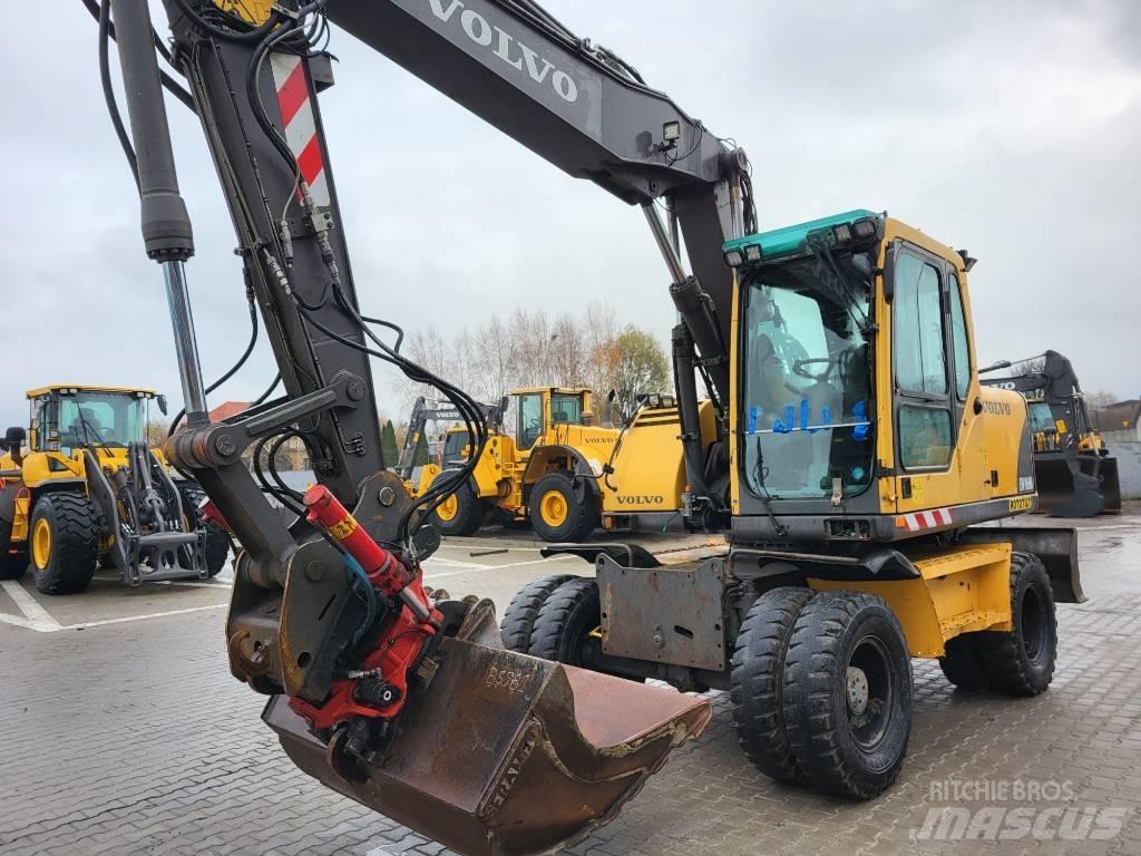 Volvo EW160B Kolesové rýpadlá