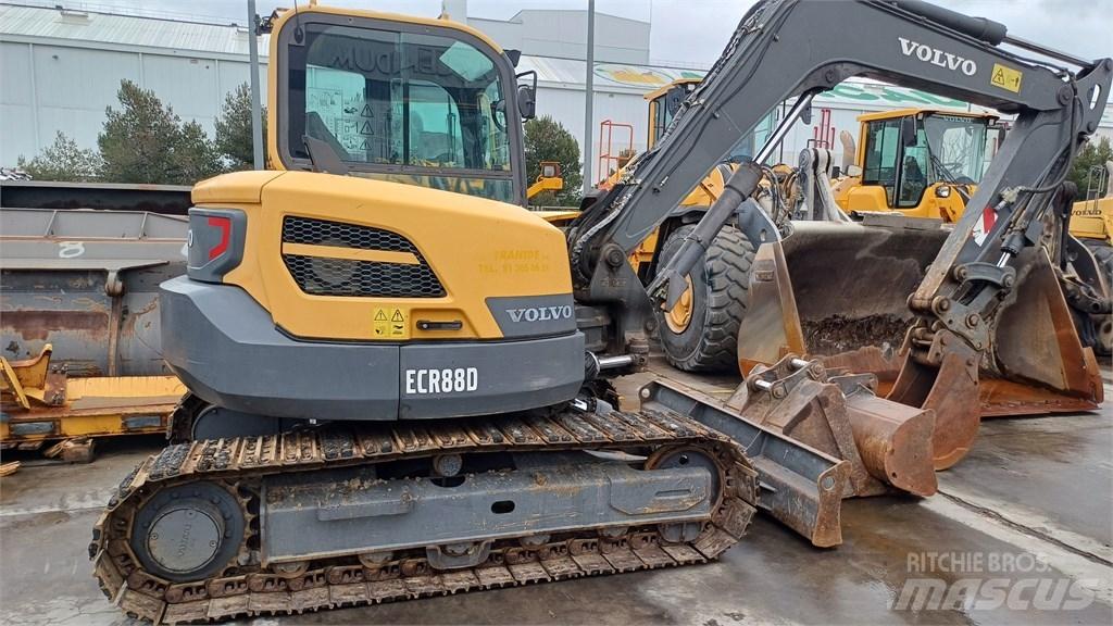 Volvo ECR 88 D Mini rýpadlá < 7t