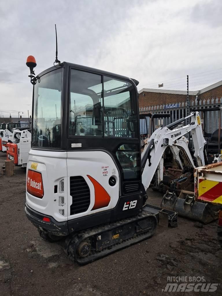 Bobcat E19 cabin Mini rýpadlá < 7t