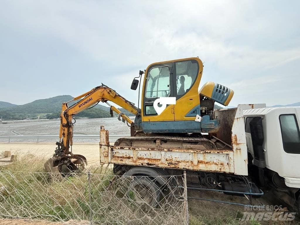 Hyundai Robex 55 Mini rýpadlá < 7t