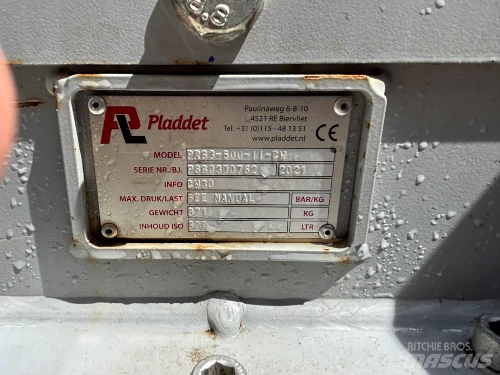 Pladdet PRG3-500 Drapáky