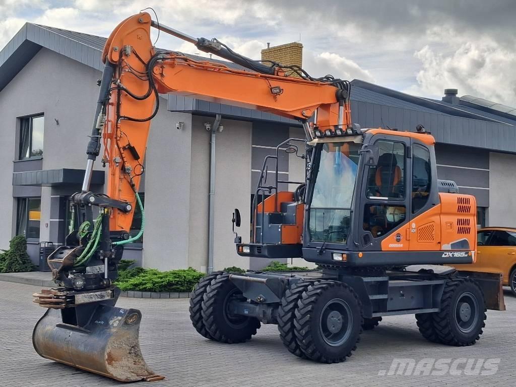 Doosan DX 165 W-5 Wheeled excavators