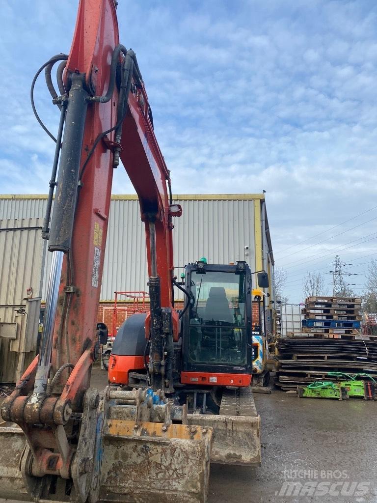 Kubota KX 080-4 Midi rýpadlá 7 t - 12 t