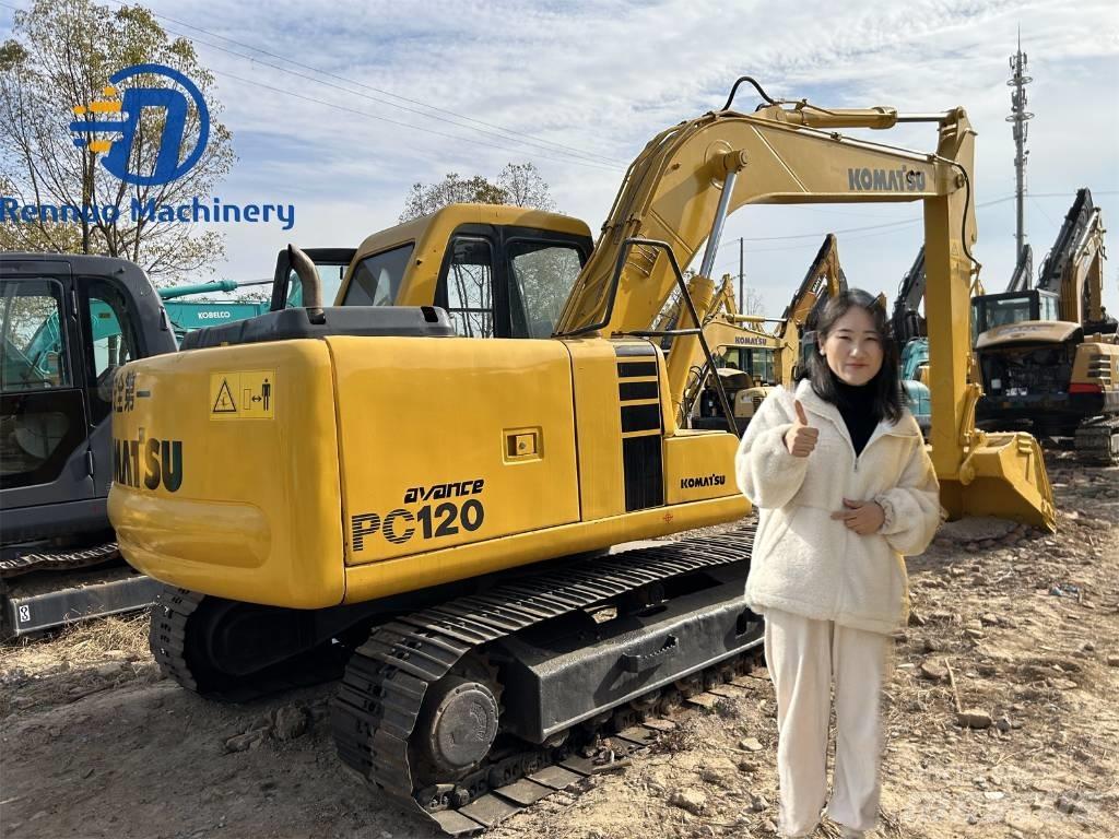 Komatsu PC 120 Pásové rýpadlá