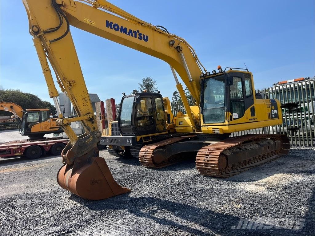 Komatsu Pc240-7 Pásové rýpadlá