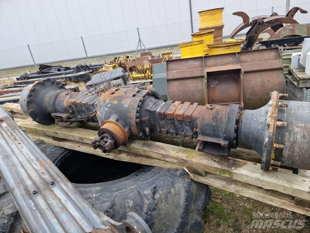 Ponsse NAF PO 67 1 Podvozky a zavesenie kolies