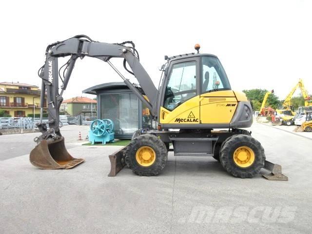 Mecalac 714 MW2 Kolesové rýpadlá