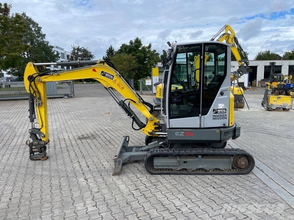 Wacker Neuson EZ36 Pásové rýpadlá