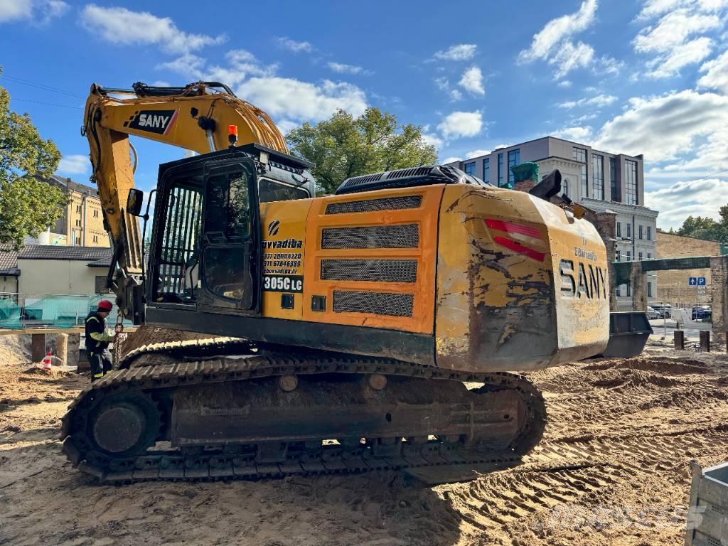 Sany SY 305 C Pásové rýpadlá