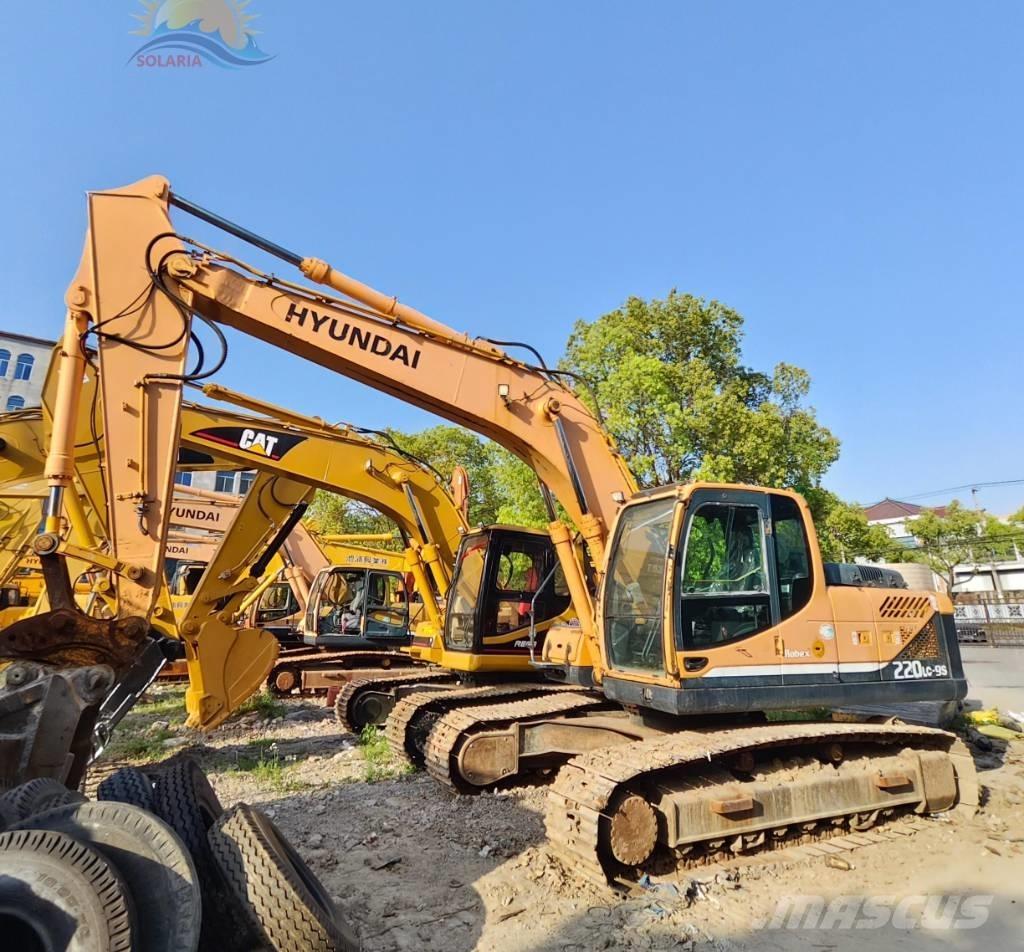 Hyundai R220LC-9S Pásové rýpadlá