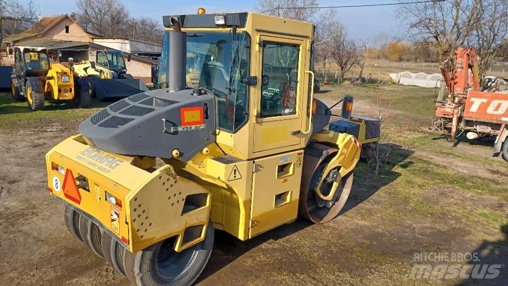 Bomag BW 174 A C Kombinované valce