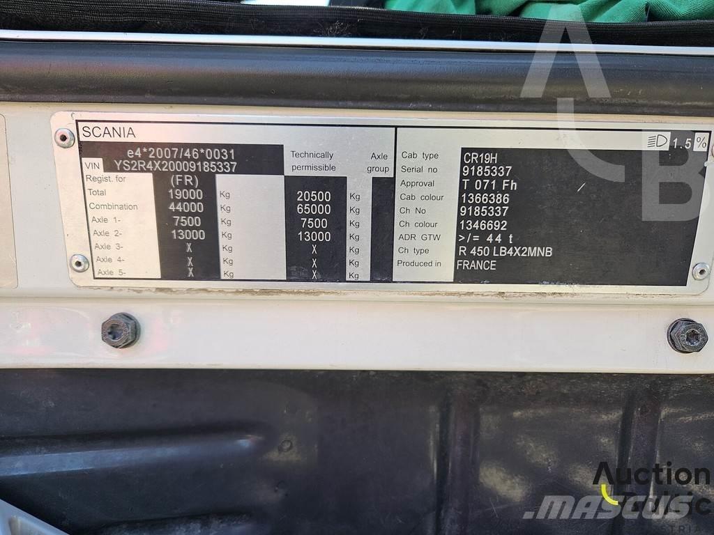 Scania R 450 Nákladní vozidlá na prepravu automobilov