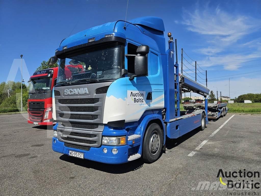 Scania R 450 Nákladní vozidlá na prepravu automobilov