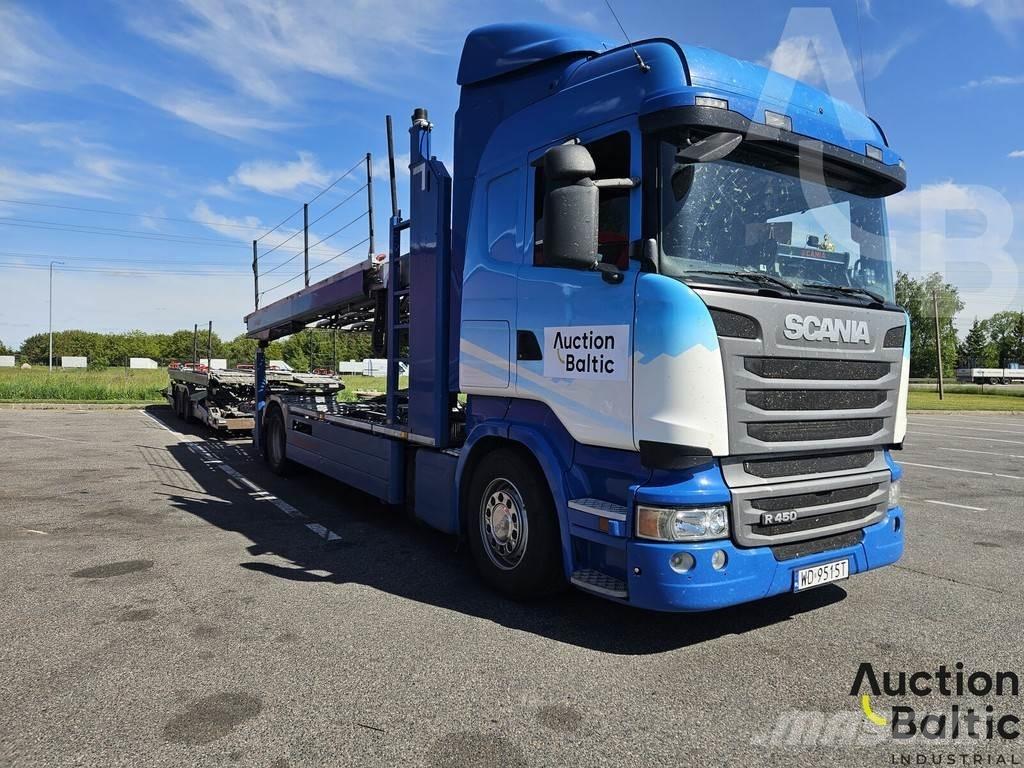 Scania R 450 Nákladní vozidlá na prepravu automobilov
