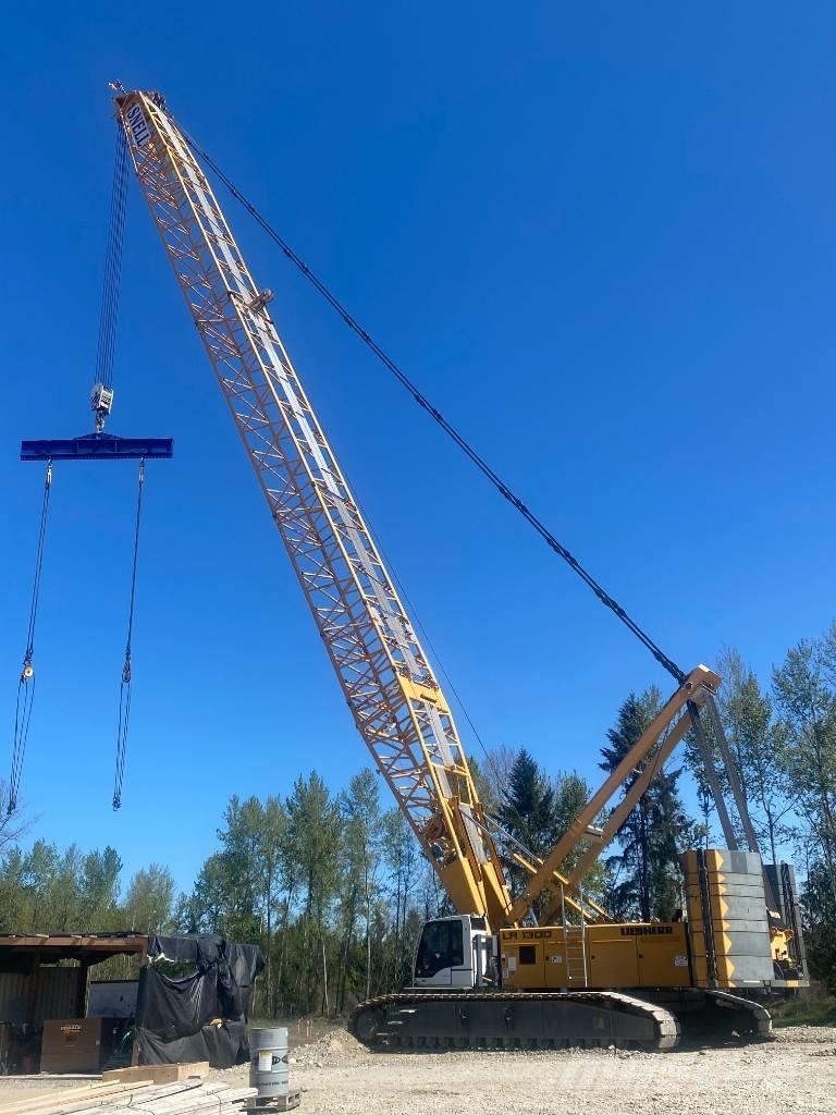Liebherr LR 1300 SX Pásové žeriavy
