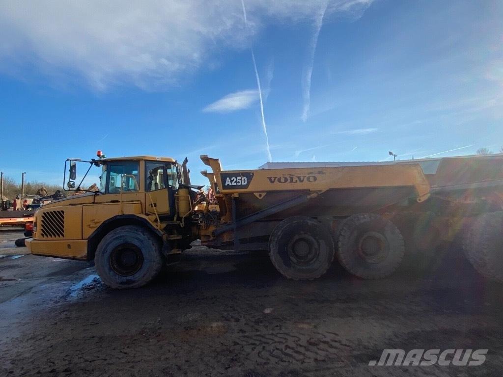 Volvo A 25 D Kĺbové nákladné autá