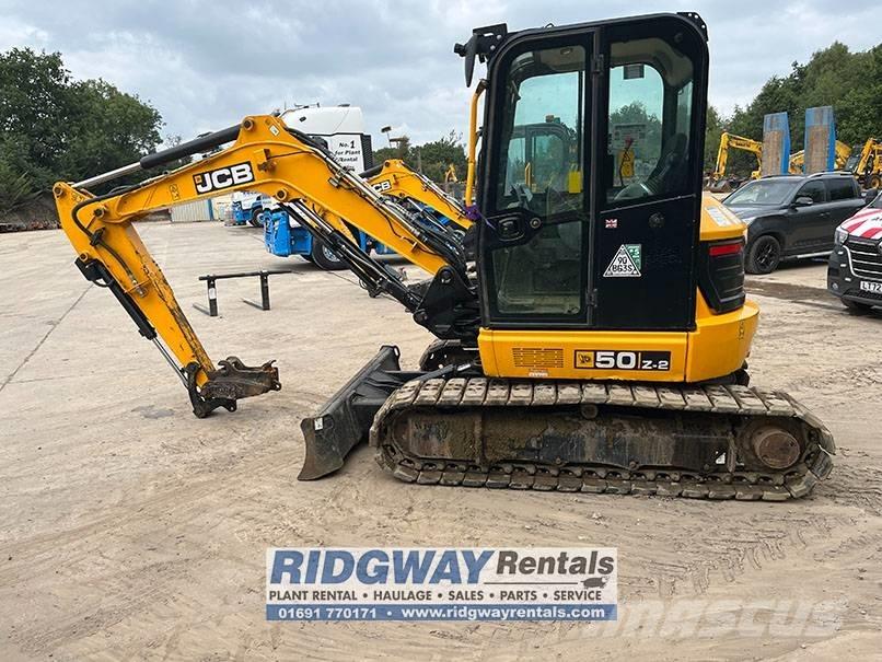 JCB 50 Z-2 Mini rýpadlá < 7t