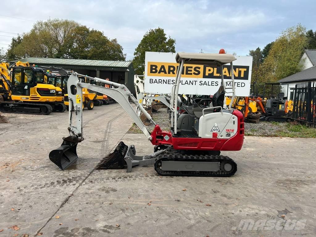 Takeuchi TB 216 Mini rýpadlá < 7t
