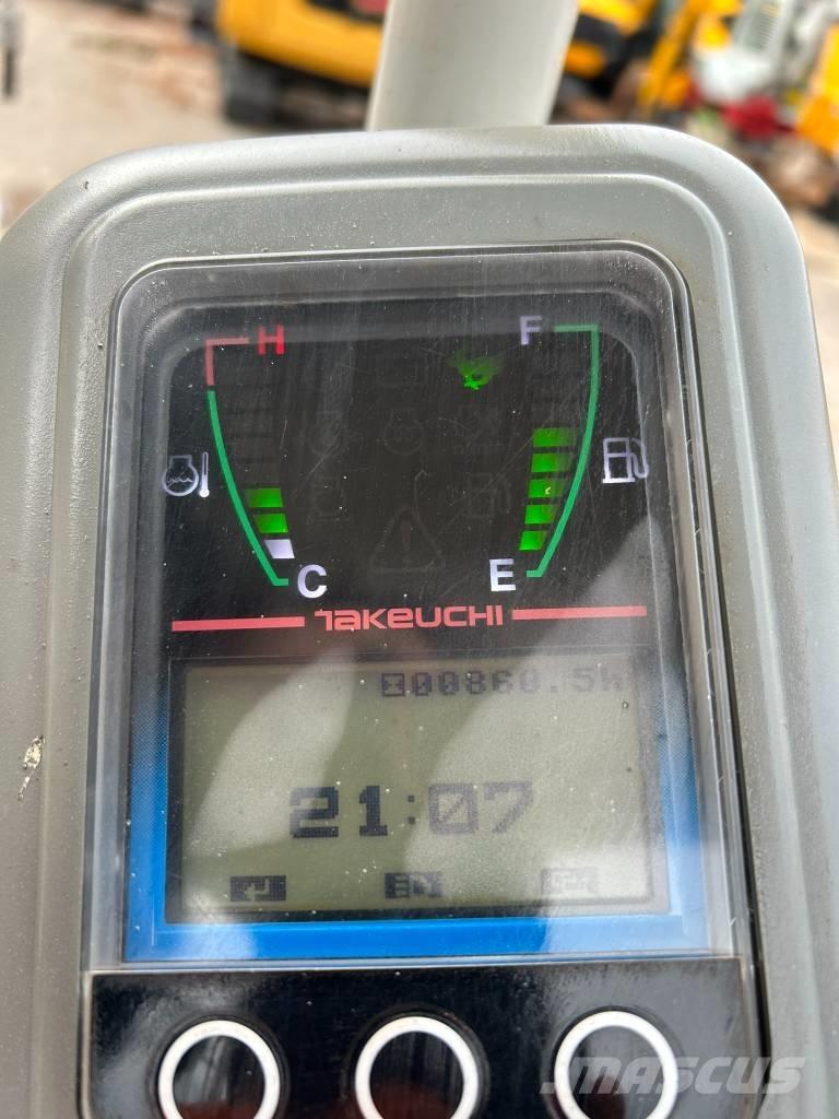 Takeuchi TB 216 Mini rýpadlá < 7t