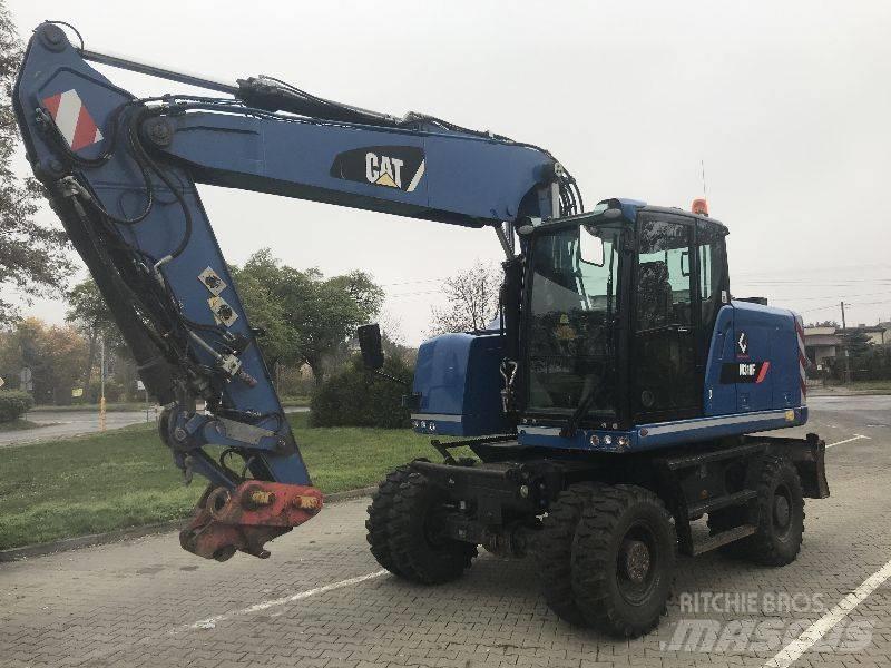 CAT M318F Kolesové rýpadlá