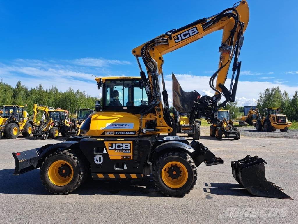 JCB Hydradig Kolesové rýpadlá