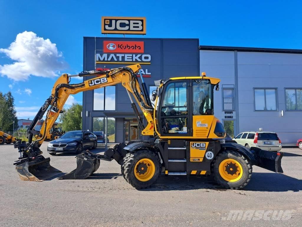 JCB Hydradig Kolesové rýpadlá