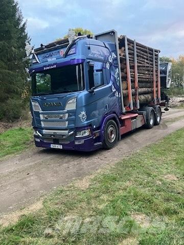 Scania R650B6X4NB Nákladné vozidlá na prepravu dreva