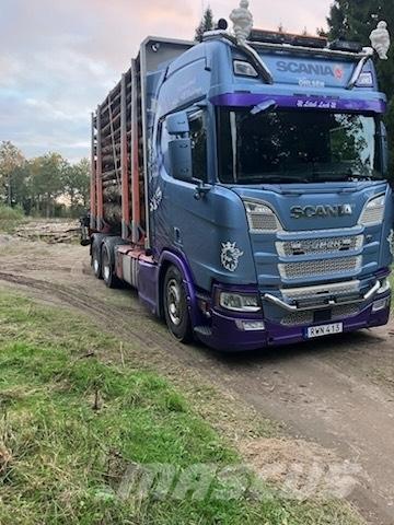 Scania R650B6X4NB Nákladné vozidlá na prepravu dreva
