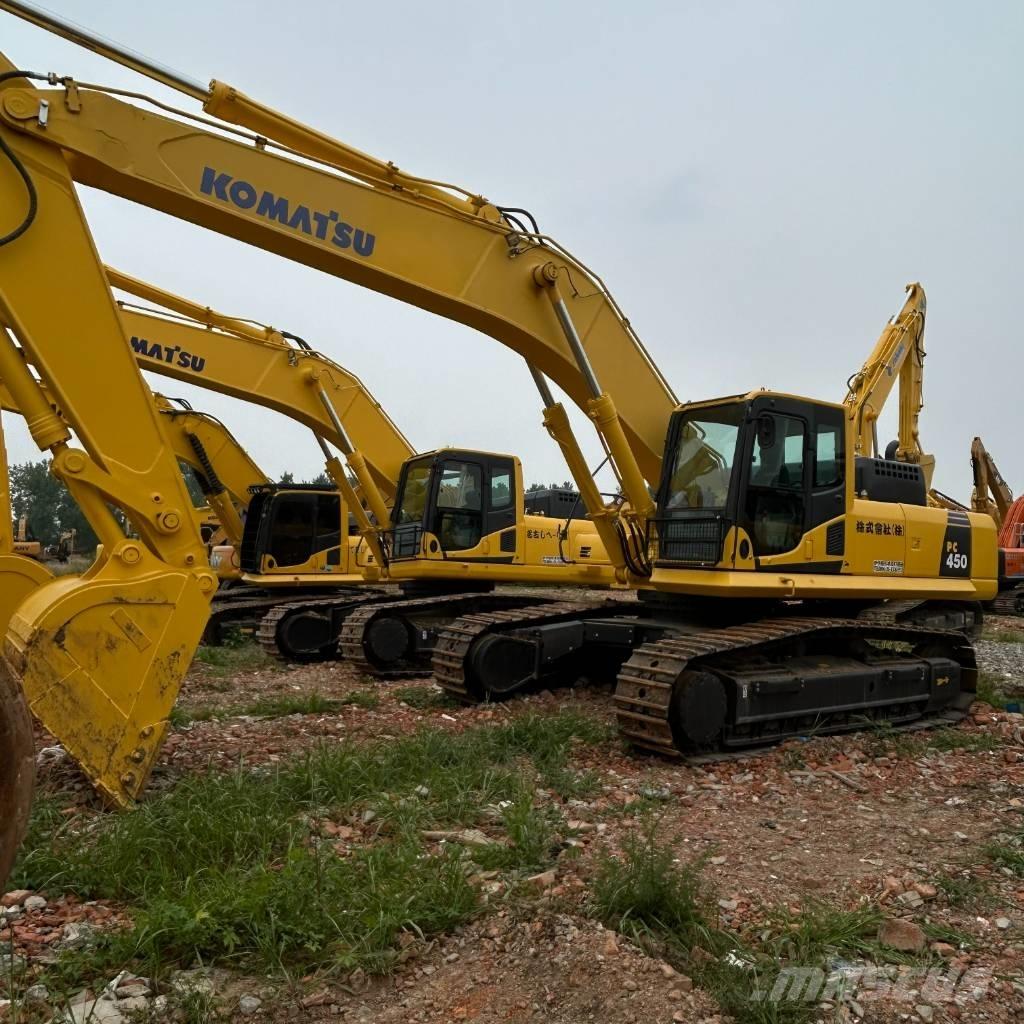 Komatsu 450 Pásové rýpadlá