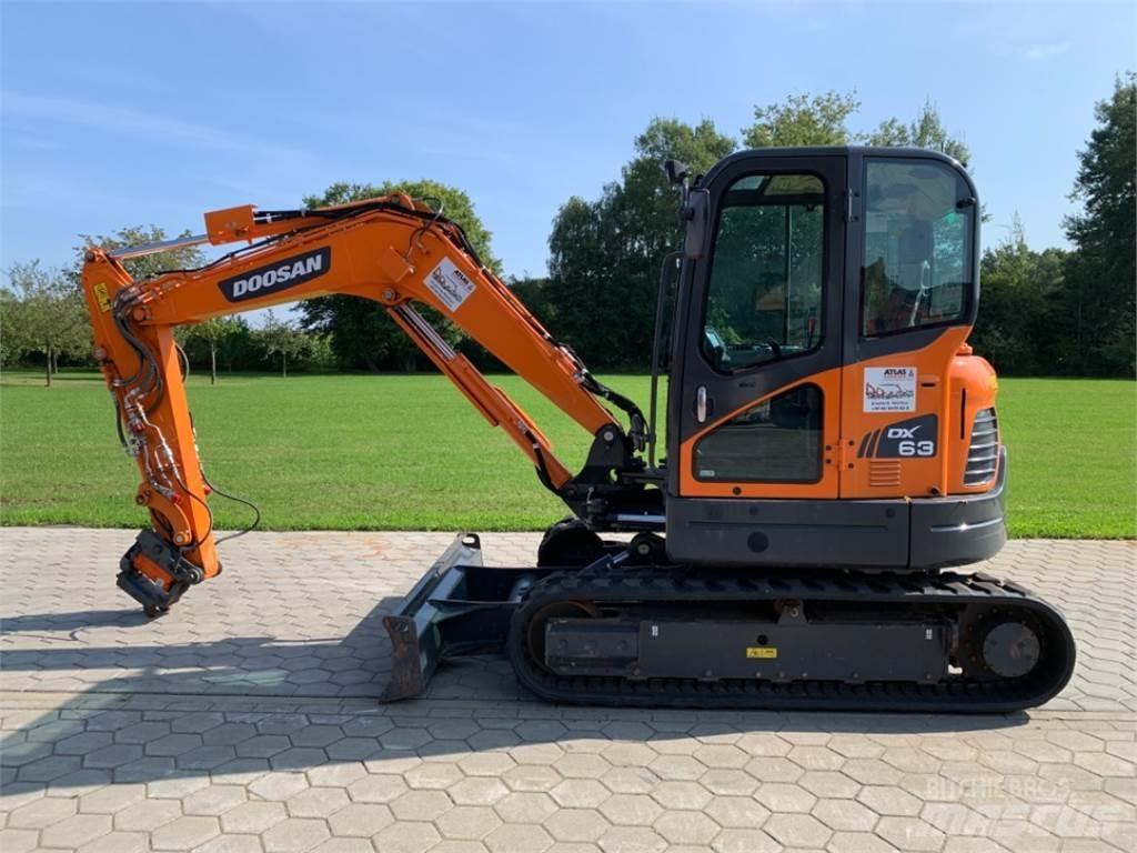 Doosan DX63-3 Mini rýpadlá < 7t