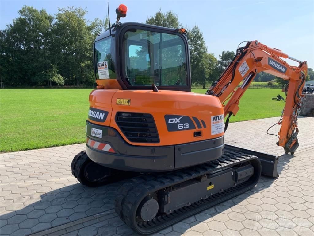 Doosan DX63-3 Mini rýpadlá < 7t
