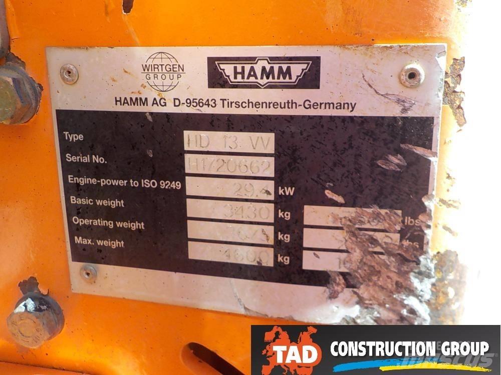 Hamm HD 13 VV Tandemové valce