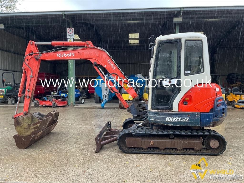 Kubota KX 121-3 A Mini rýpadlá < 7t